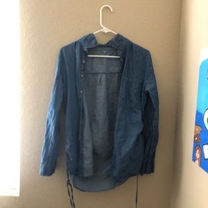 blue denim jacket